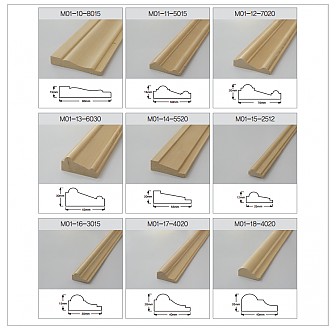 특수목재 뭔선몰딩