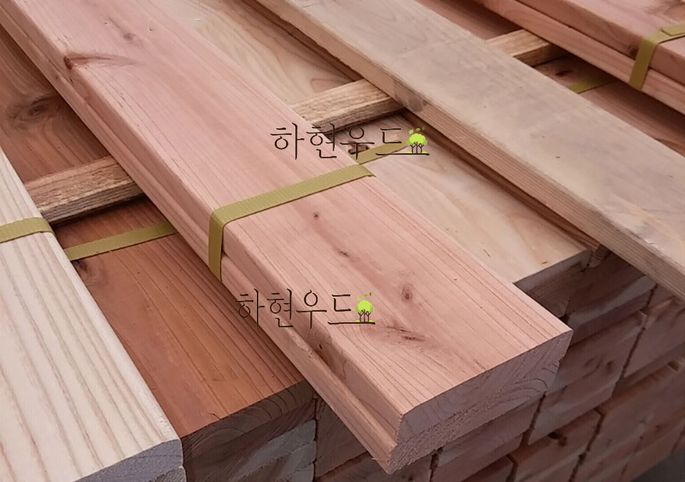 일본산 삼나무(오비스기-무절) 3600×118×38