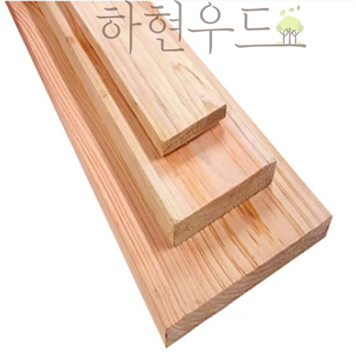 히노끼무절마감재-(일면무절) 3000×180×45